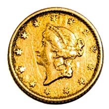 1853 Rare Gold Dollar