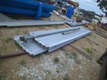 (19) PCS 17FT 9" & (5) PCS 19FT 9" GALV ROOFING