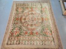 Vintage Italian Chenille Cherub Bedspread