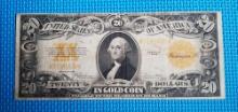 $20 Twenty Dollars 1922 Gold Certificate