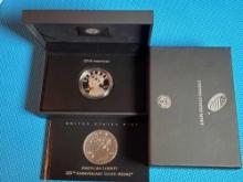 2017-P 225 Anniversary American Liberty 1 troy oz .999 Silver Medal in OGP