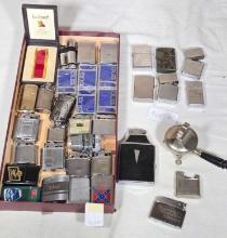 Collection of Vintage Lighters Incl. Zippos