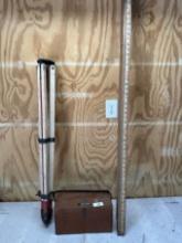 Vintage Craftsman Surveyors Tool/Tripod, Transom, Elevation Stick (Local Pick Up Only)