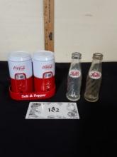 Salt and Pepper Lot, Coke, Pepsi (no tops)