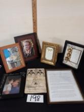 Misc. Lot, Picture Frames, framed Art