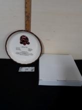 Apple Pie Plate, Glass