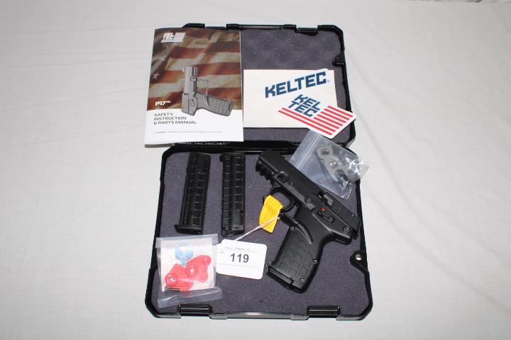 New Kel-Tec "P17" .22LR Pistol w/3- 16 Rd. Magazines