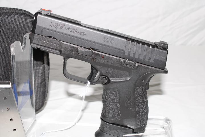 Springfield Armory XDs .45 Auto. Pistol w/2 Magazines