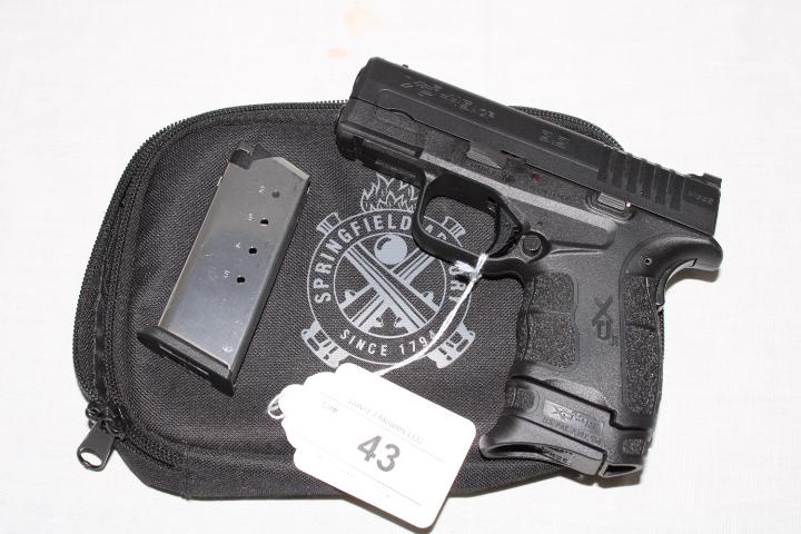 Springfield Armory XDs .45 Auto. Pistol w/2 Magazines