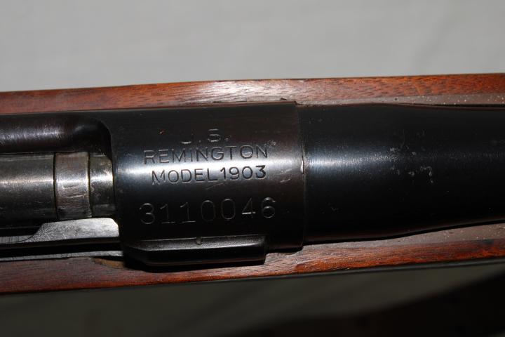 U.S. Remington Model 1903 .30-06 Bolt Action Rifle