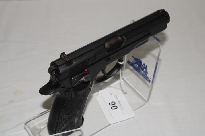 Czech (CZ-USA) "CZ 75 B SA" 9mm Luger Pistol w/2 Mags