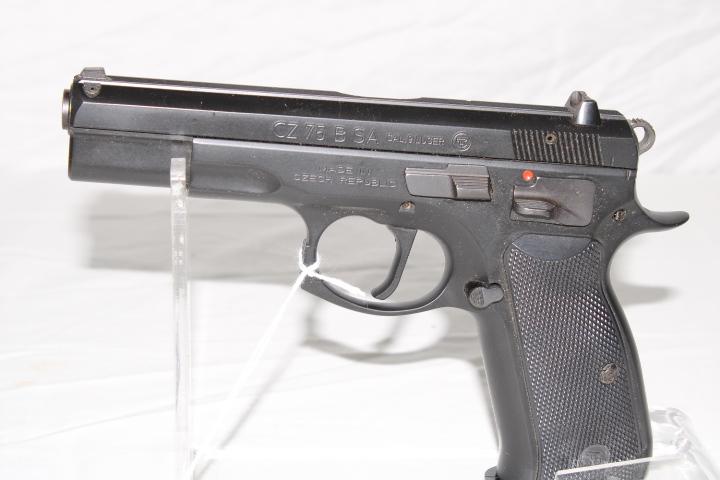 Czech (CZ-USA) "CZ 75 B SA" 9mm Luger Pistol w/2 Mags