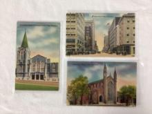 Five Early Tulsa, OK Postcards
