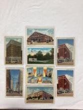 Eight Early Tulsa, OK Postcards