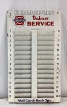 Champlin Deluxe Service Reminder Card Rack