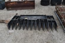 SKID STEER BRUSH STACKER