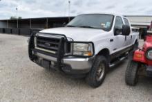 2003 FORD F250 PICKUP 4X4 POWERSTROKE (VIN # 1FTNW21P23EB80262) (SHOWING AP