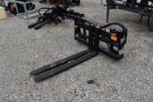 SKID STEER HYDRUALIC PALLET FORK