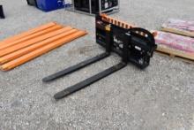 SKID STEER HYDRAULIC PALLET FORK