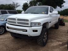 2001 DODGE 2500 CUMMINS PICKUP (VIN # 3B7KF23641G205966) (SHOWING APPX 272,240 MILES, UP TO THE BUYE