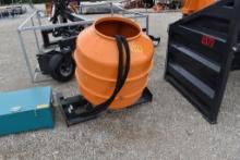 SKID STEER CONCRETE MIXER