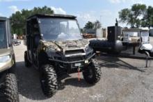 2018 POLARIS RANGER 1000 (VIN # 4XARVE994J8498964) (SHOWING APPX 372 HOURS,