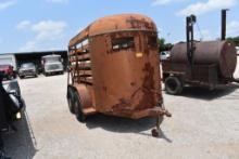 FELPS 10' CATTLE TRAILER (PLATE # 3-20439)