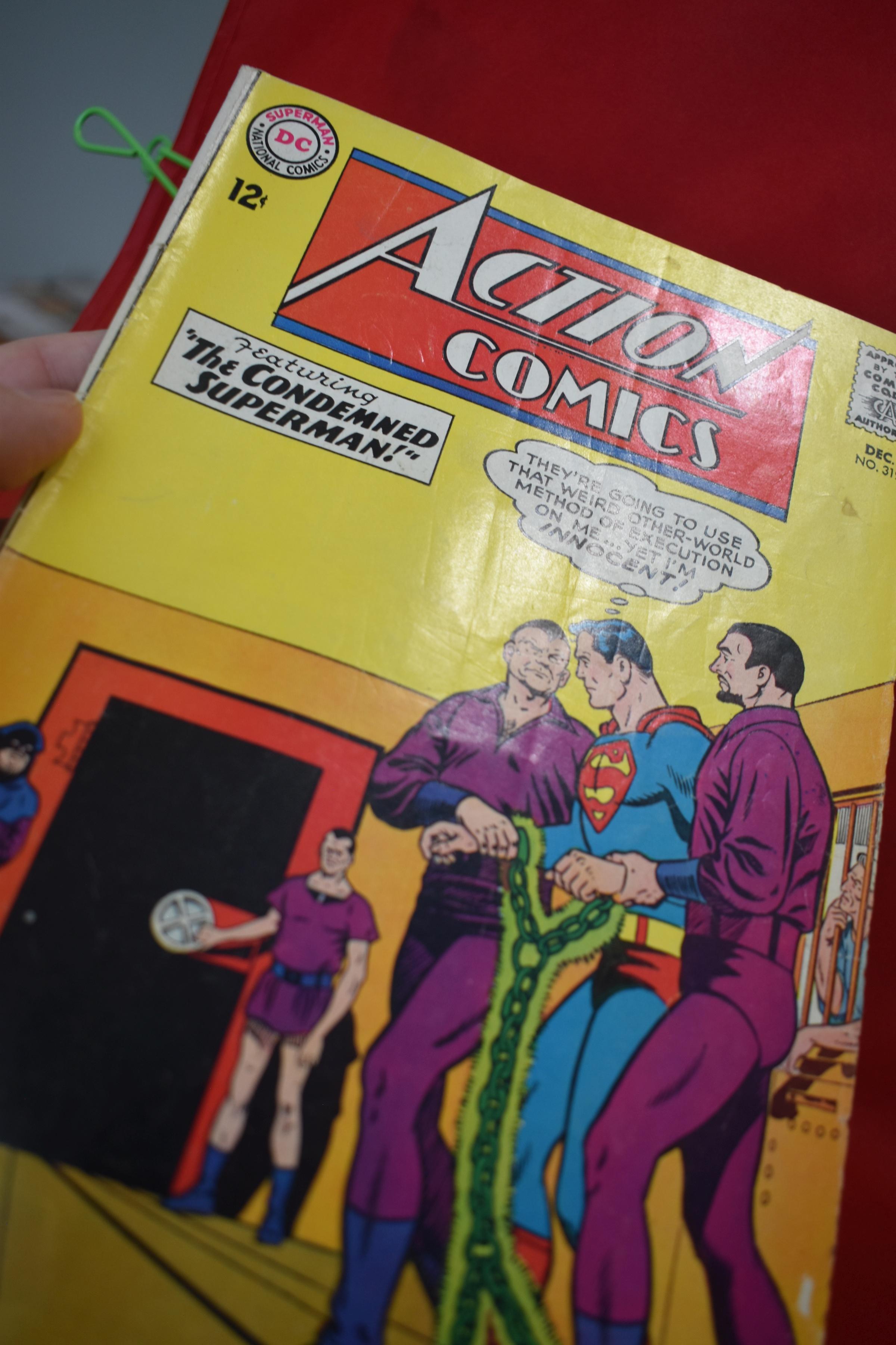 ACTION COMICS #319 | THE CONDEMNED SUPERMAN - SWAN - 1964! | *SOLID - BIT OF CREASING*