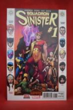 SQUADRON SINISTER #1 | 1ST ISSUE - 1ST TEAM APP: KING HYPERION, NIGHTHAWK, WARRIOR WOMAN..