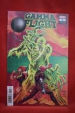 GAMMA FLIGHT #1 | 1ST FULL GAMMA FLIGHT TEAM , 1ST APP OF STOCKPILE, RETURN OF SKAAR