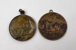 San Francisico California Exposition Medals