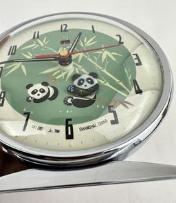 Diamant Panda Bear Alarm Clock