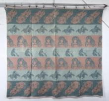 Antique Beacon Cowboy Camp Blanket