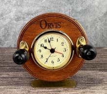 Orvis Reel Time Fishing Reel Clock