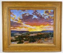 Jean J Perry Oil on Canvas Colorado Painting