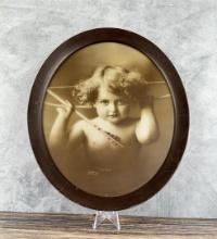 Antique Cupid Awake Print