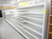 32 FT 2-SIDED WHITE SHELVING NO END CAP (PRICED PER LINEAR FOOT) 72 INCHES