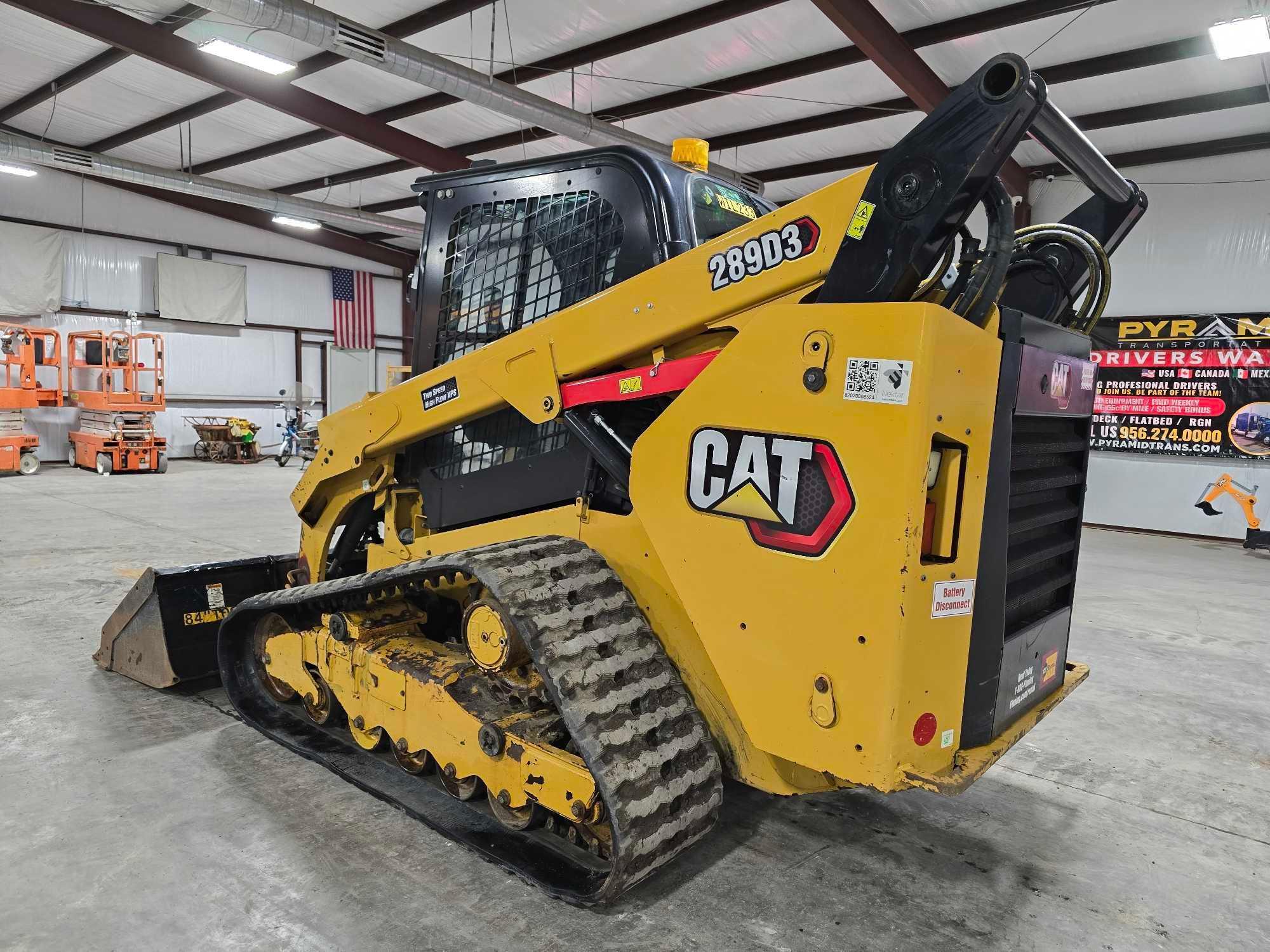 2020 Caterpillar 289D3 Skid Steer Loader