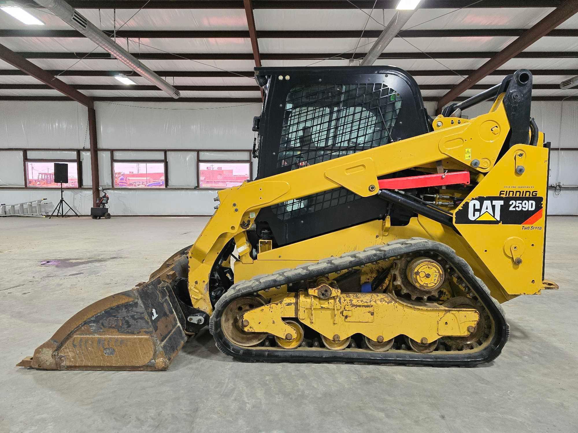 2017 Caterpillar 259D Skid Steer Loader