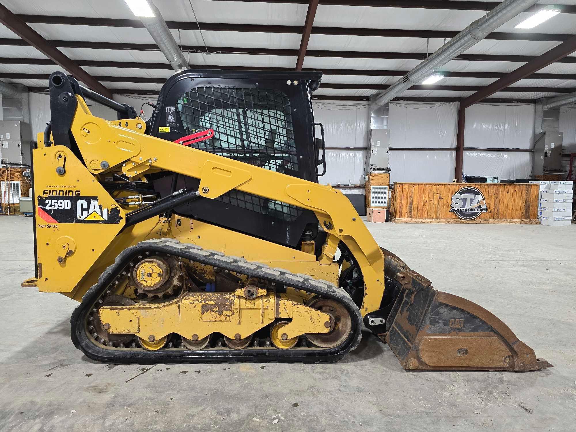 2017 Caterpillar 259D Skid Steer Loader