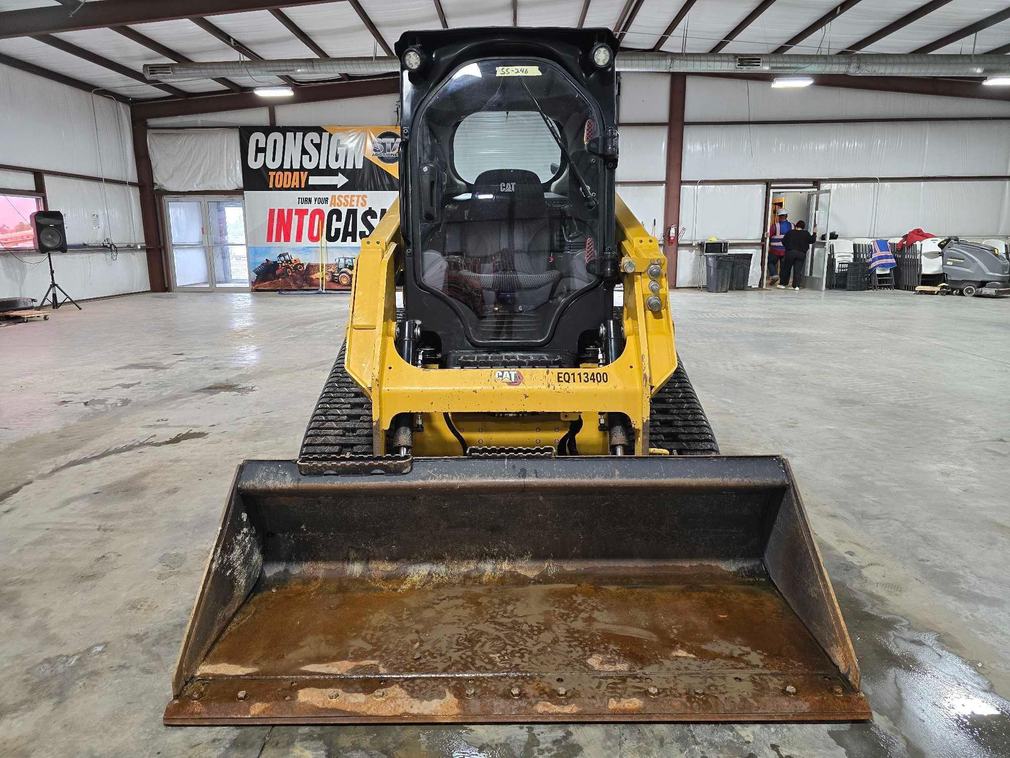 2022 Caterpillar 239D3 Skid Steer Loader