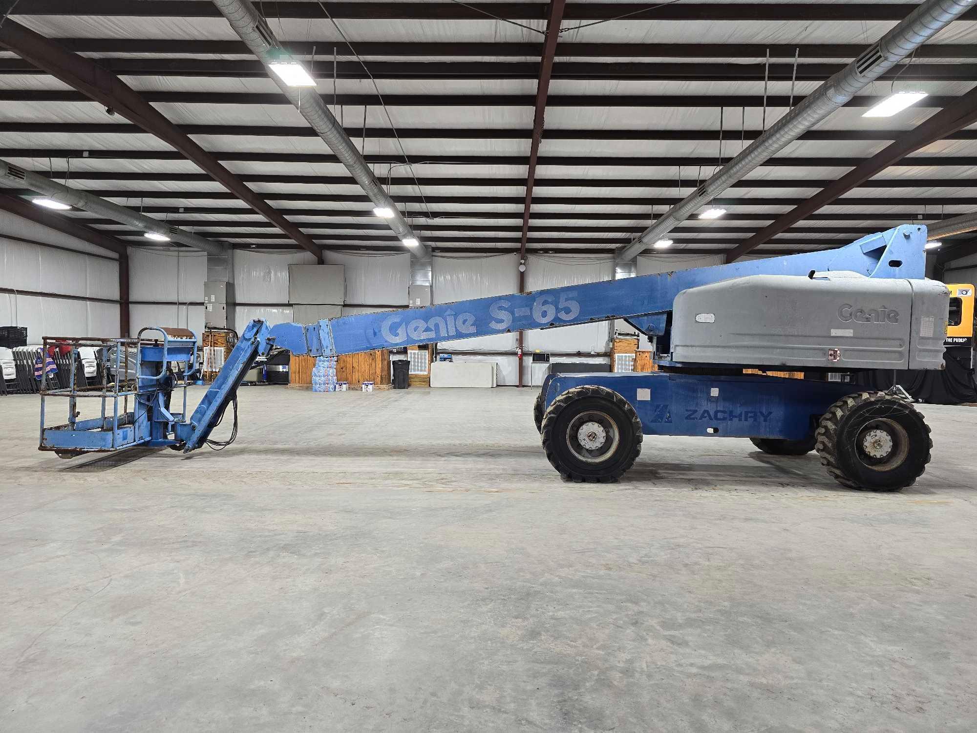 2002 Genie S-65 Telescopic Boom Lift