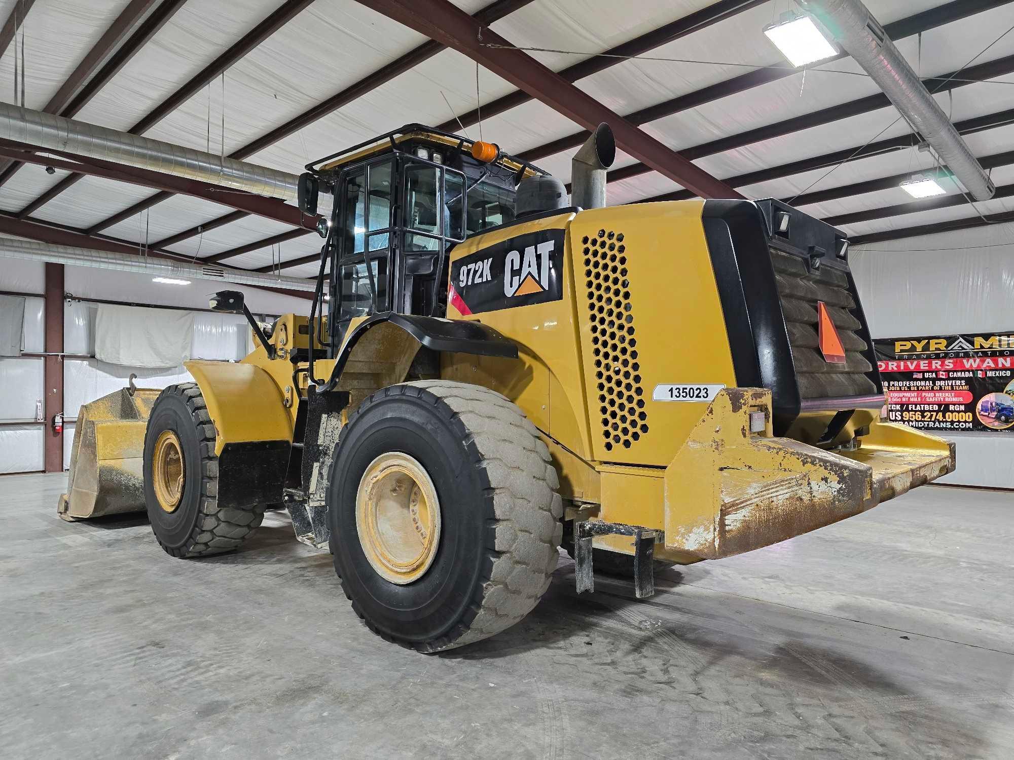 2011 Caterpillar 972K Wheel Loader