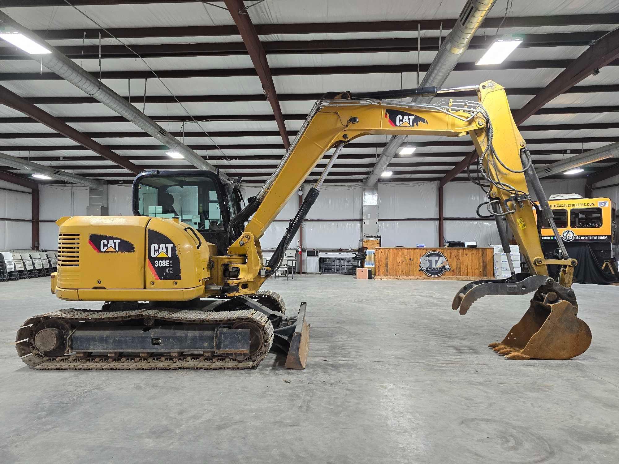 2017 Caterpillar 308E2 CR Mini Hydraulic Excavator