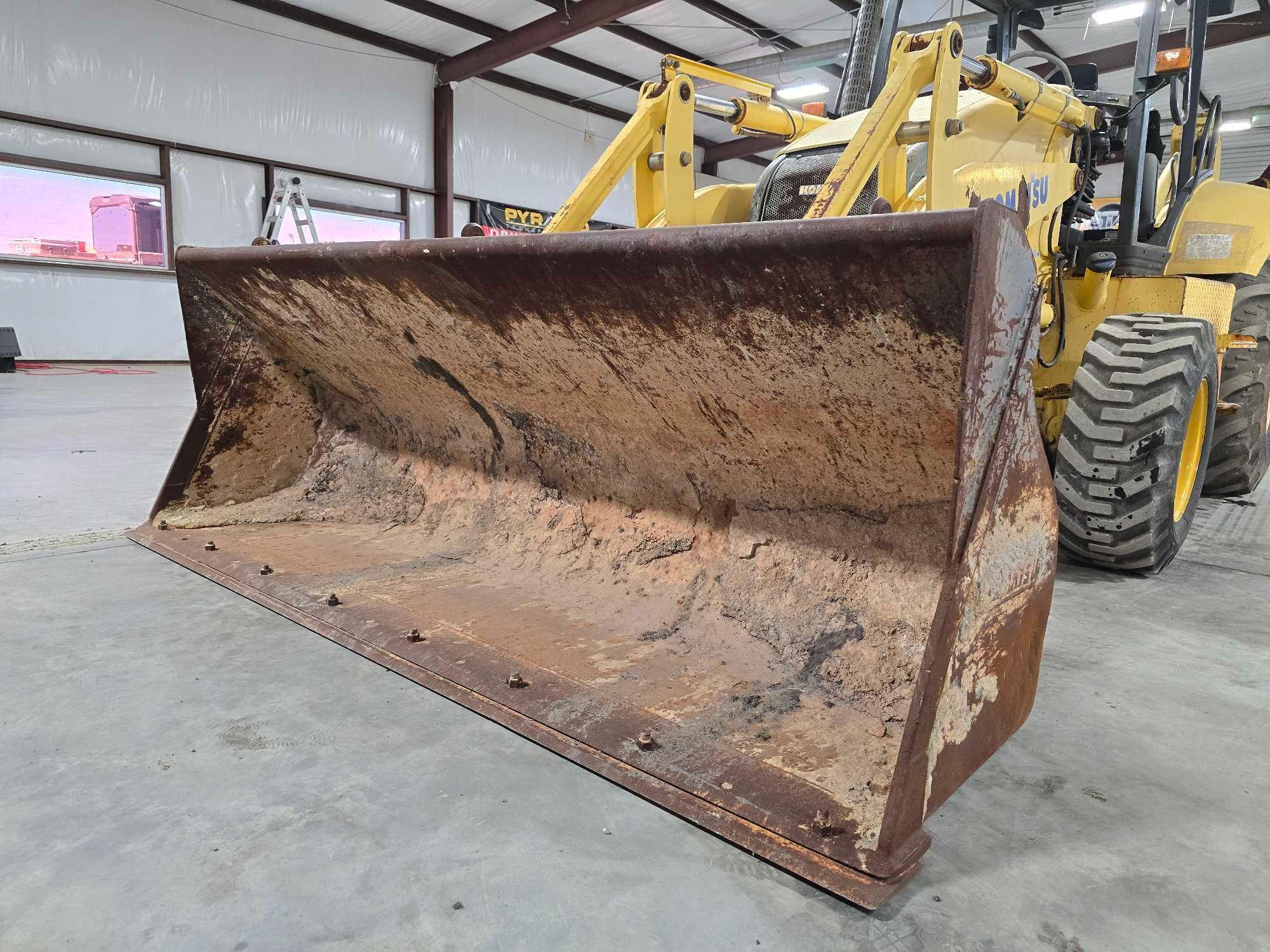 2005 Komatsu WB140 Backhoe Loader