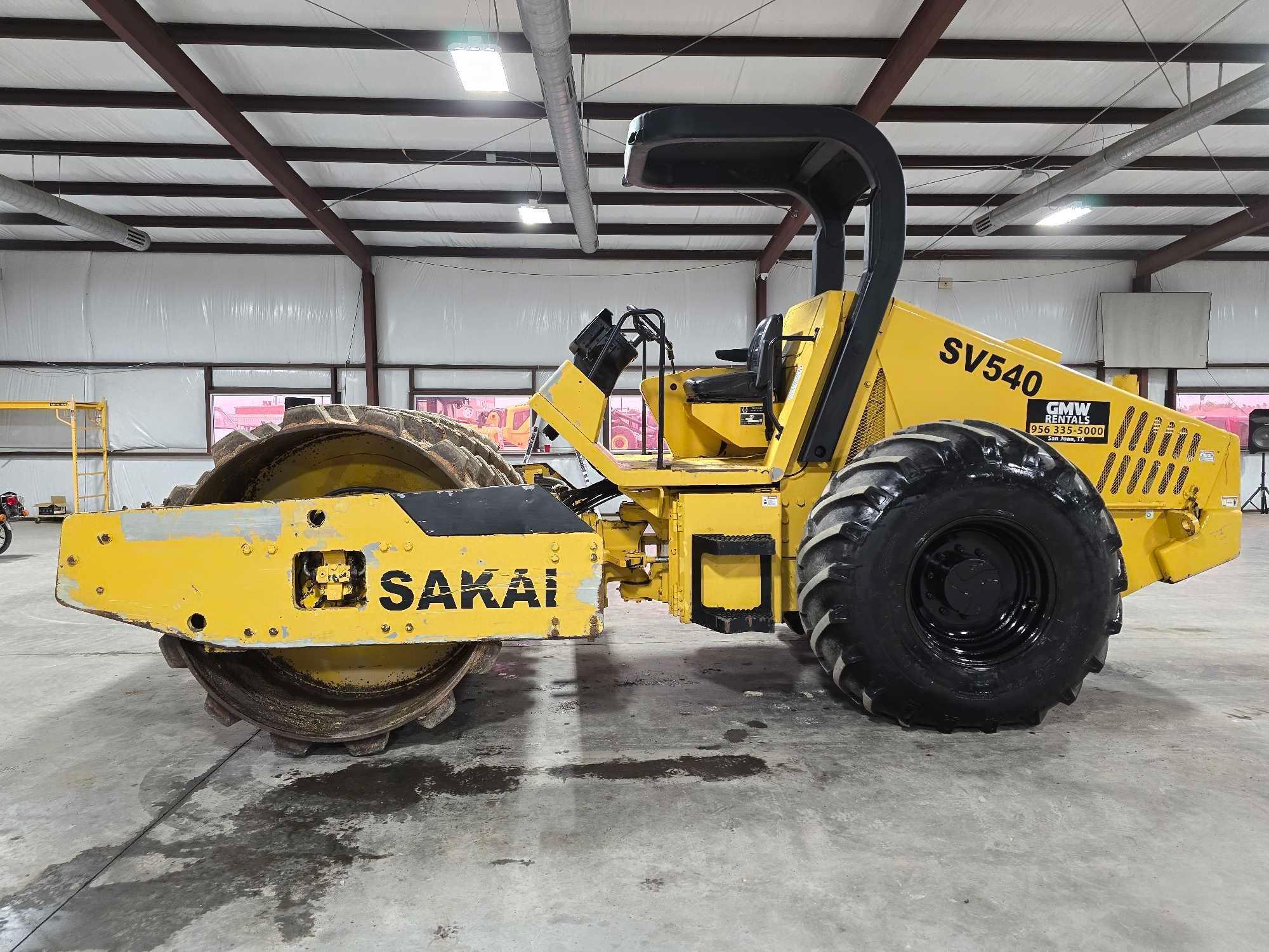 2013 Sakai SV540 Padfoot Compactor