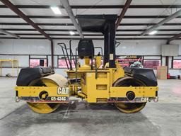 2000 Caterpillar CB-434C Double Drum Vibratory Asphalt Compactor