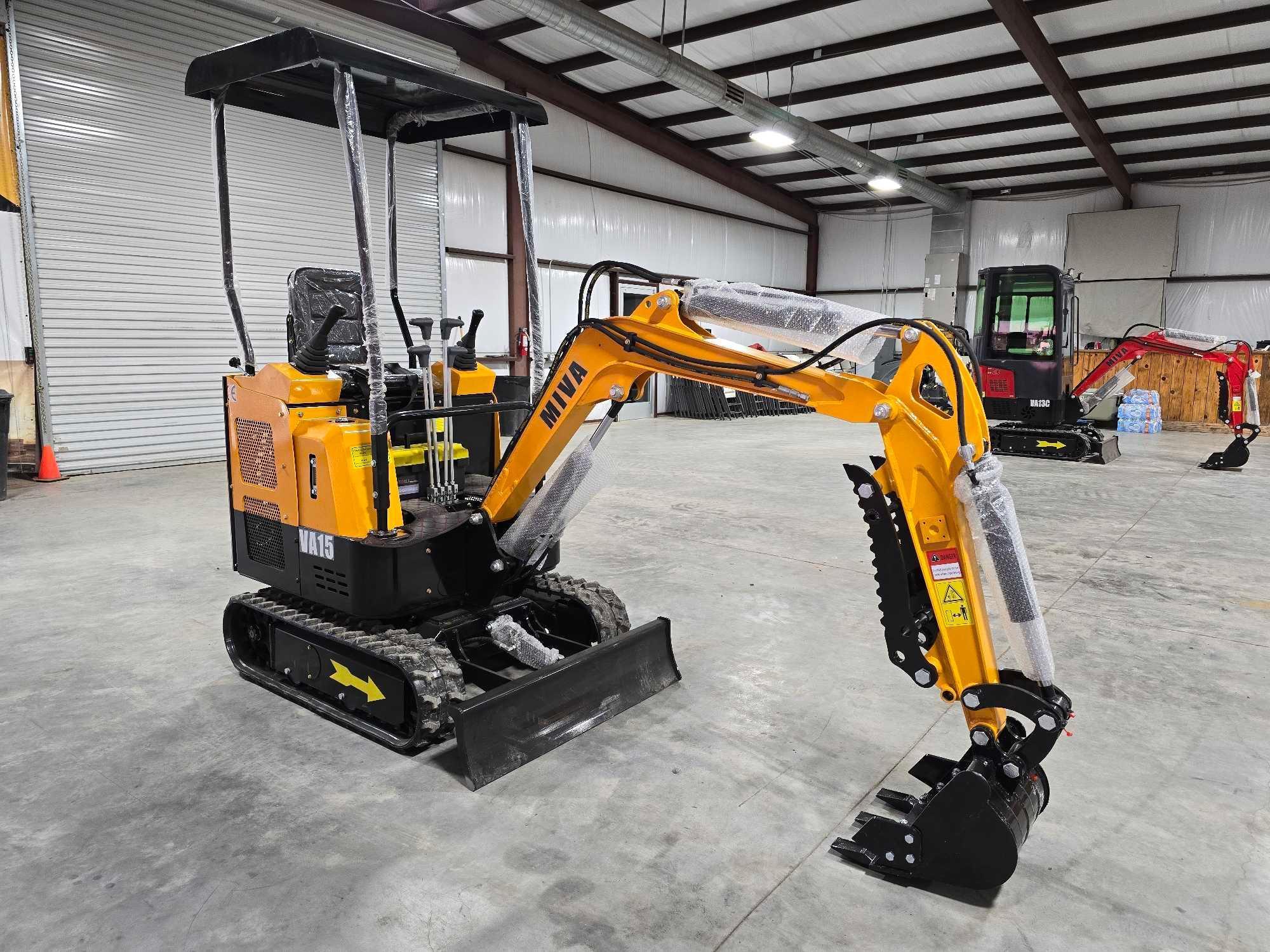 NEW/UNUSED 2024 Miva VA15 Mini Excavator