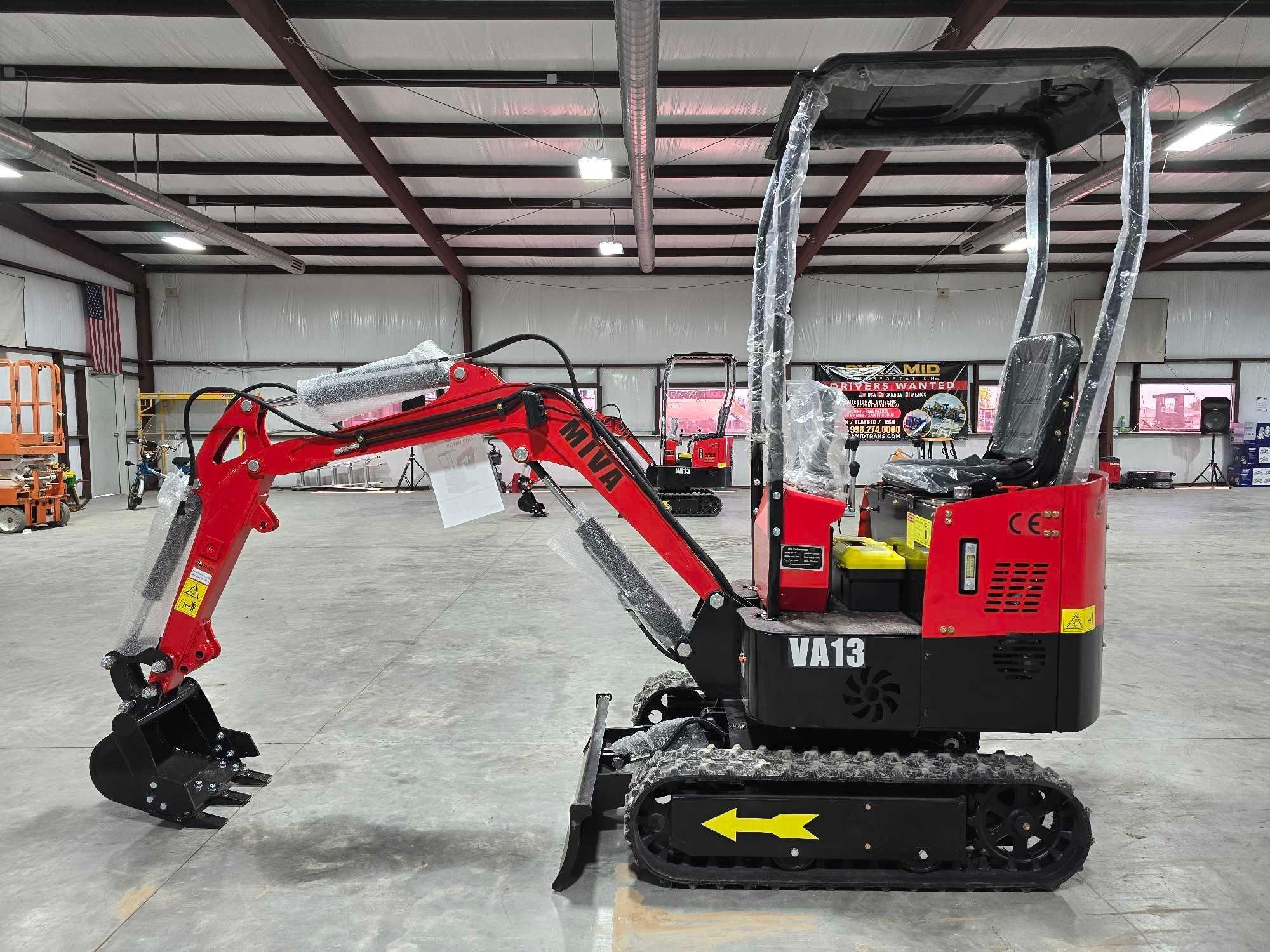 NEW/UNUSED 2024...Miva VA13 Mini Excavator