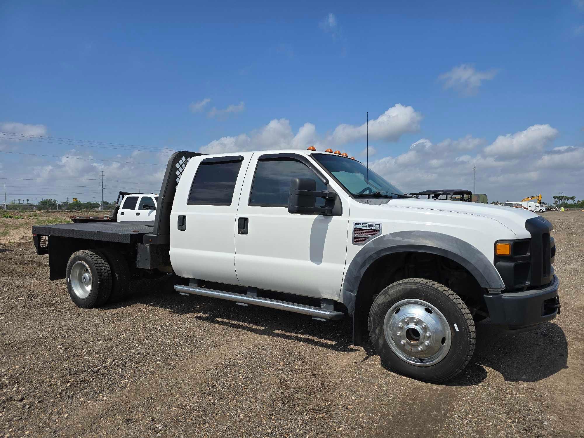 2008 Ford F550 Flatbed Pickup Truck